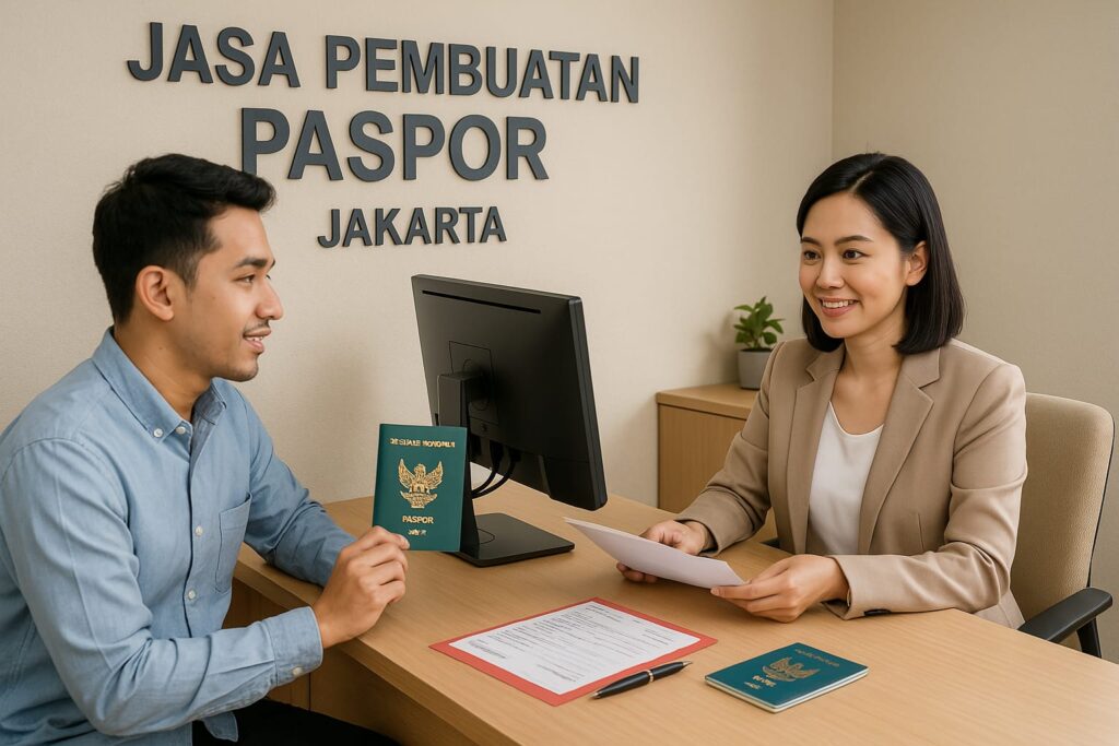 Jasa pembuatan paspor jakarta 1 hari jadi