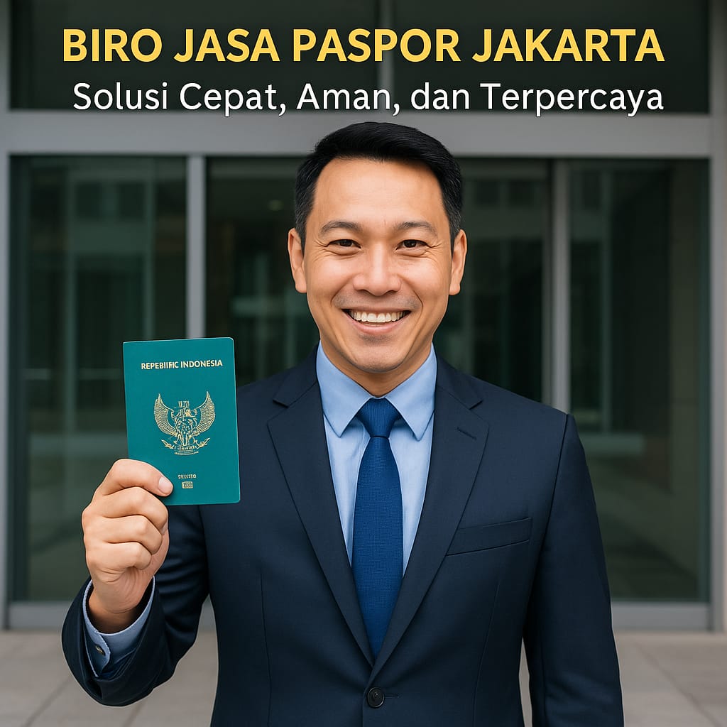 Biro jasa paspor Jakarta cepat aman terpercaya 1 hari jadi