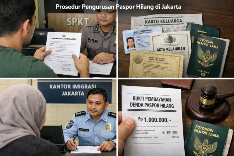 Paspor Hilang di Jakarta? Ini Cara Mengurusnya Paling Aman