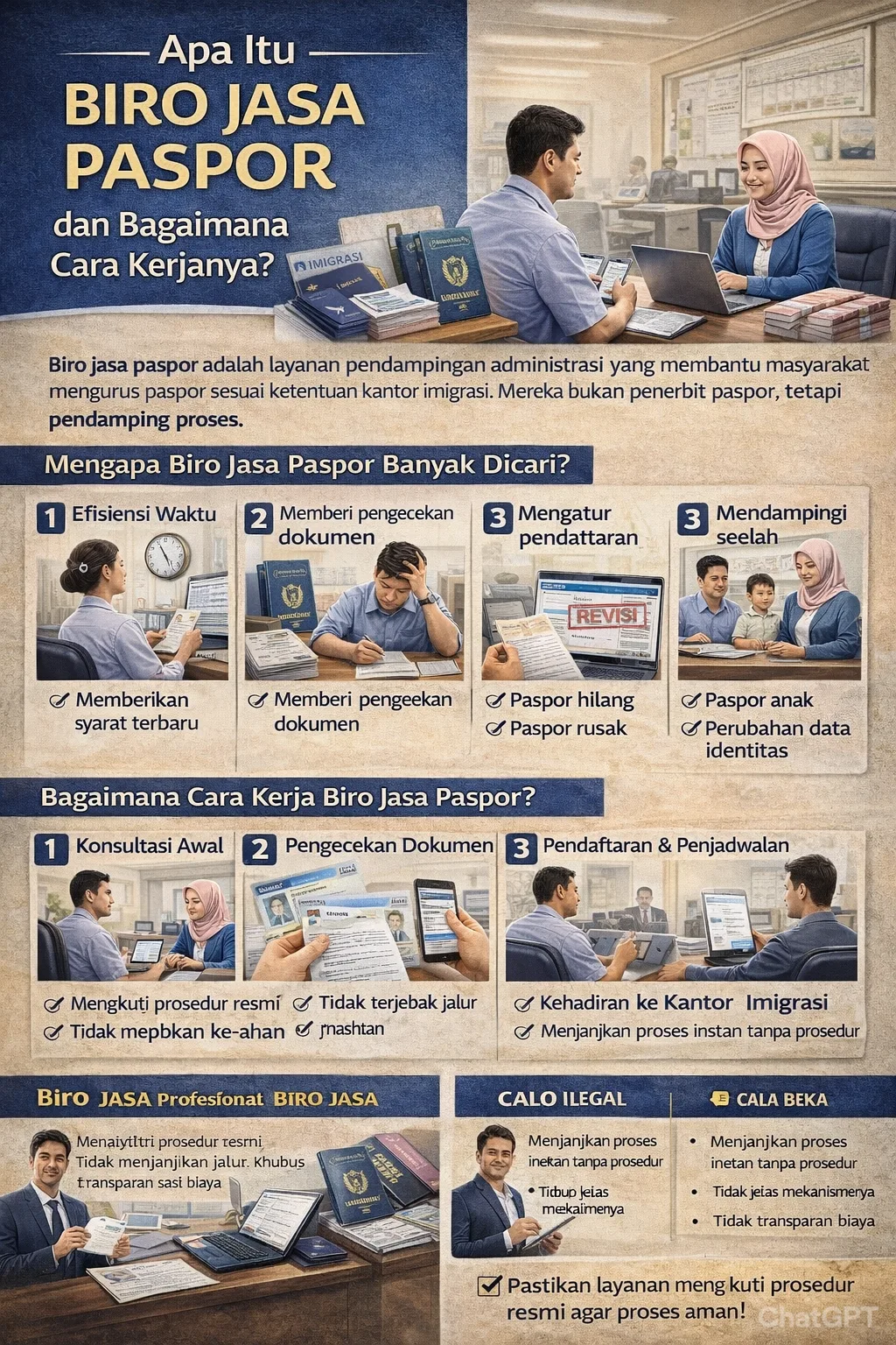 Apa Itu Biro Jasa Paspor? Ini Cara Kerja dan Hal yang Perlu Diketahui