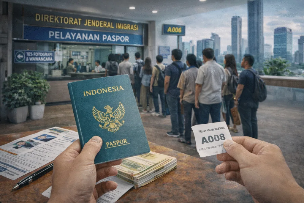 panduan lengkap membuat paspor di Jakarta 2026 dengan antrean kantor imigrasi dan dokumen persyaratan lengkap